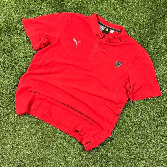 Vintage Puma Ferrari Polo Shirt - Picture 1 of 2